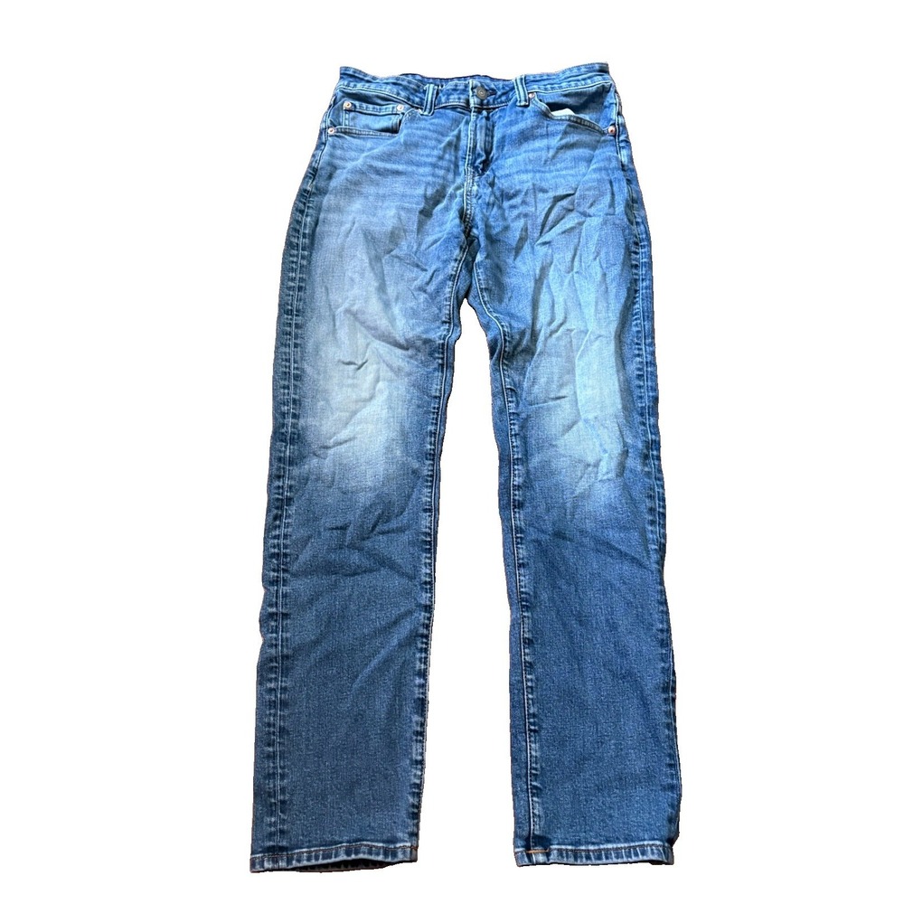 American Eagle AirFlex+ Athletic Fit Jeans Light Wash Blue Denim Mens 32x34